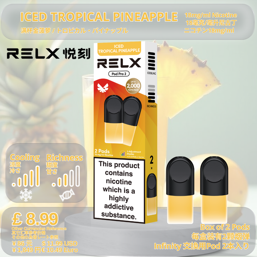 第二世代 / Iced Tropical Pineapple