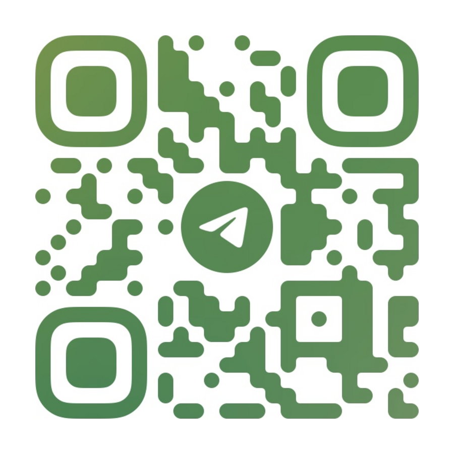 UVT Store Telegram customer support QR code